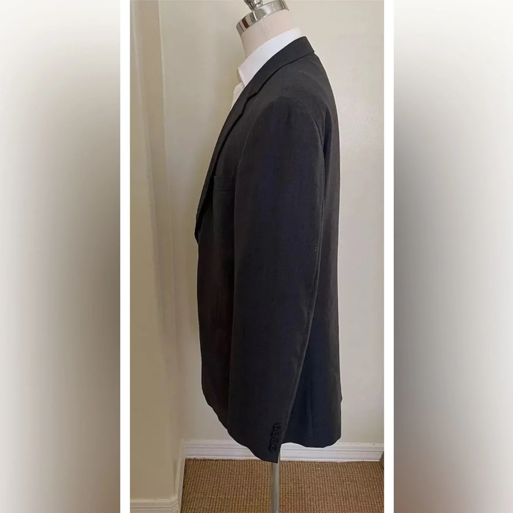 JOSEPH‎ ABBOUD Made in USA Vintage Wool 2-Button Suit in Everyday Gray Size 44 L